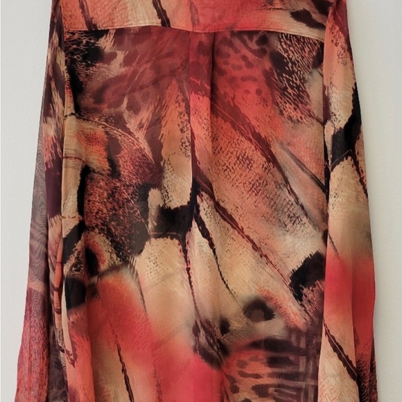 Da-Nang 100% Silk Long Sleeve Tunic Multiple Sizes Available - Picture 3 of 14